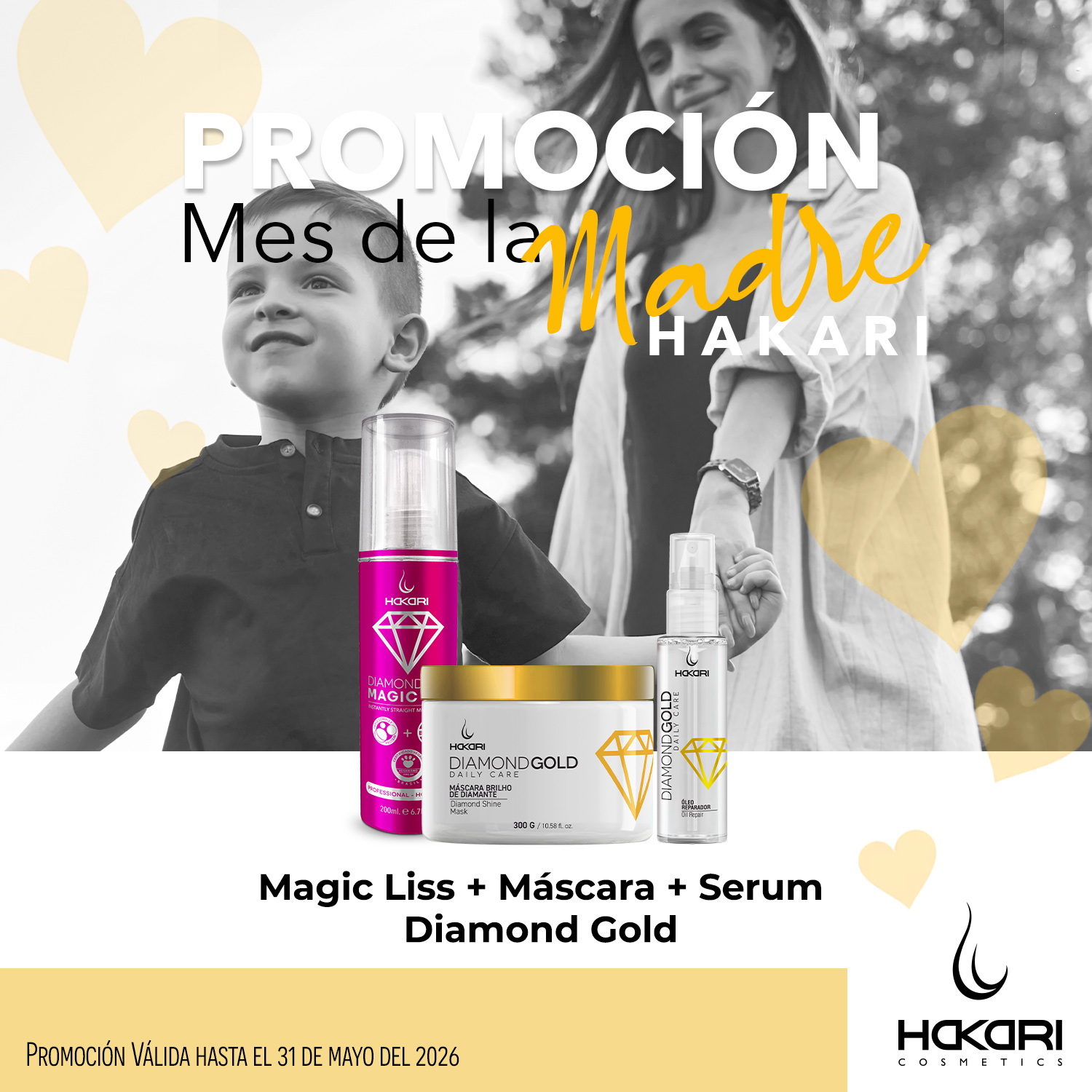 Promoción Mes de la Madre - Pack Magic Liss, Mascara DG, Serum DG
